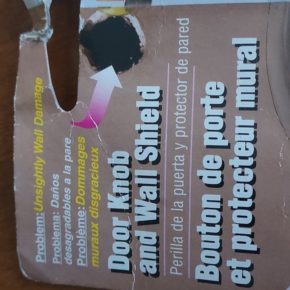 PRIME-LINE  door knob 3-1/4 in. W X 3-1/4 in. L Vinyl White Wall Protect…